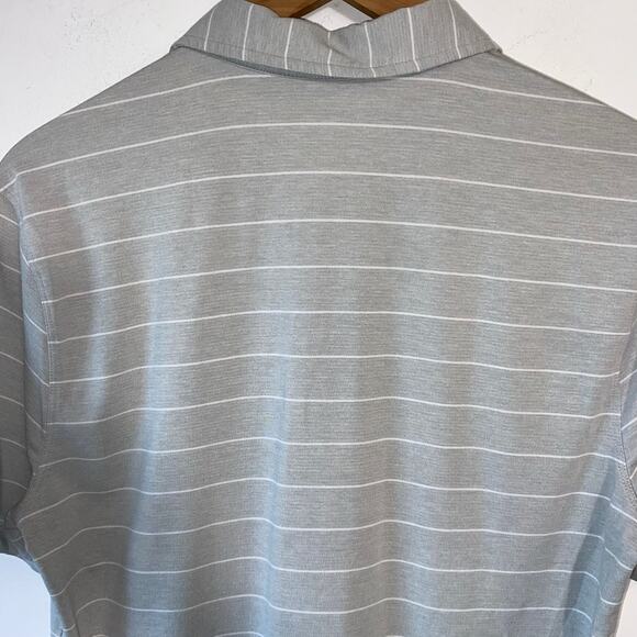 Lululemon Polo Shirt Mens Medium Shirt Short Sleeve Golf Performance Athletic - Picture 5 of 5